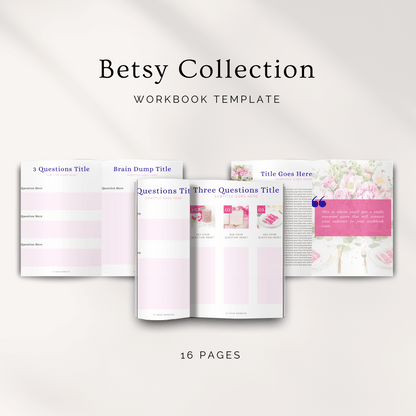 Betsy collection of Canva templates is a colorful, cold and striking theme for you to use. This Canva template bundle includes Canva ebook, Canva workbook, Canva Product Mockups and Canva Presentation Slide Deck.