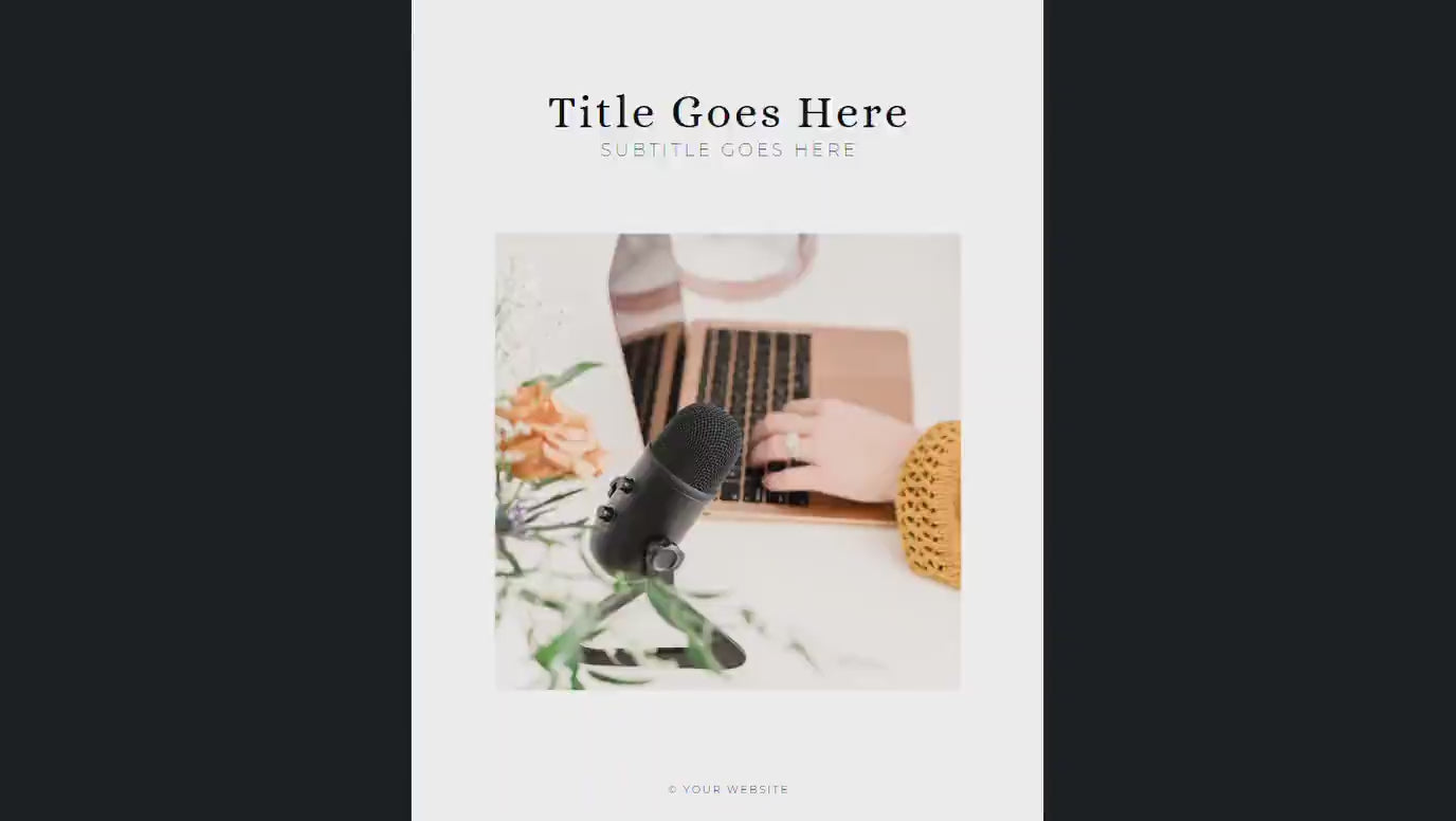 Bianca Collection Canva Workbook Template